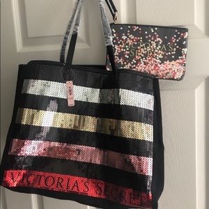 Victoria’s Secret Tote with clutch